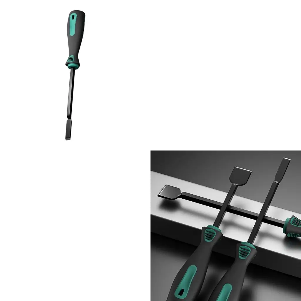 XA6H Ergonomic Green Handle Cylinder Scrapers Gasket Scrapers For Mechanic Workshop