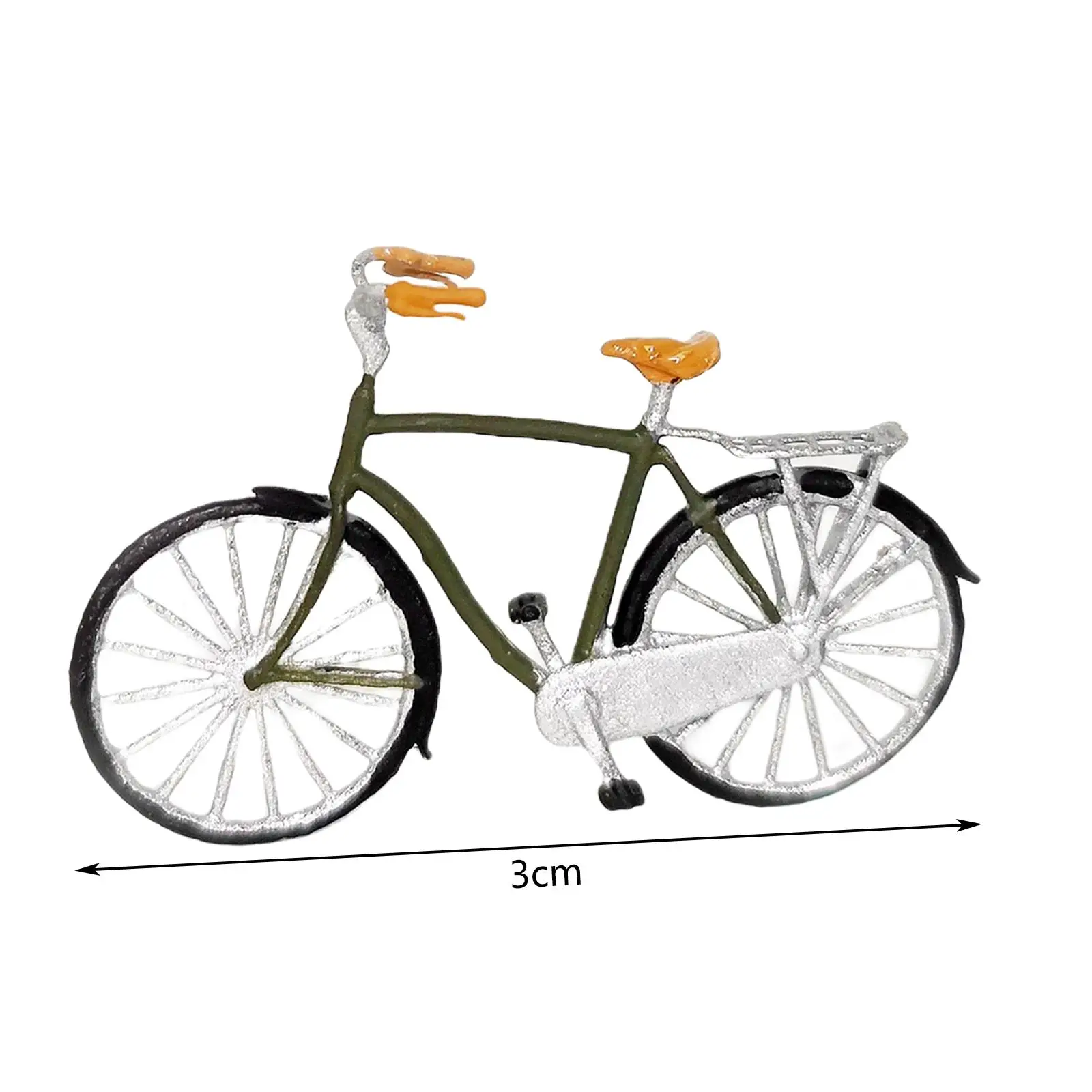 Figuras de personas pintadas a escala 1:64, diseño de camino callejero, paisaje, personas pequeñas