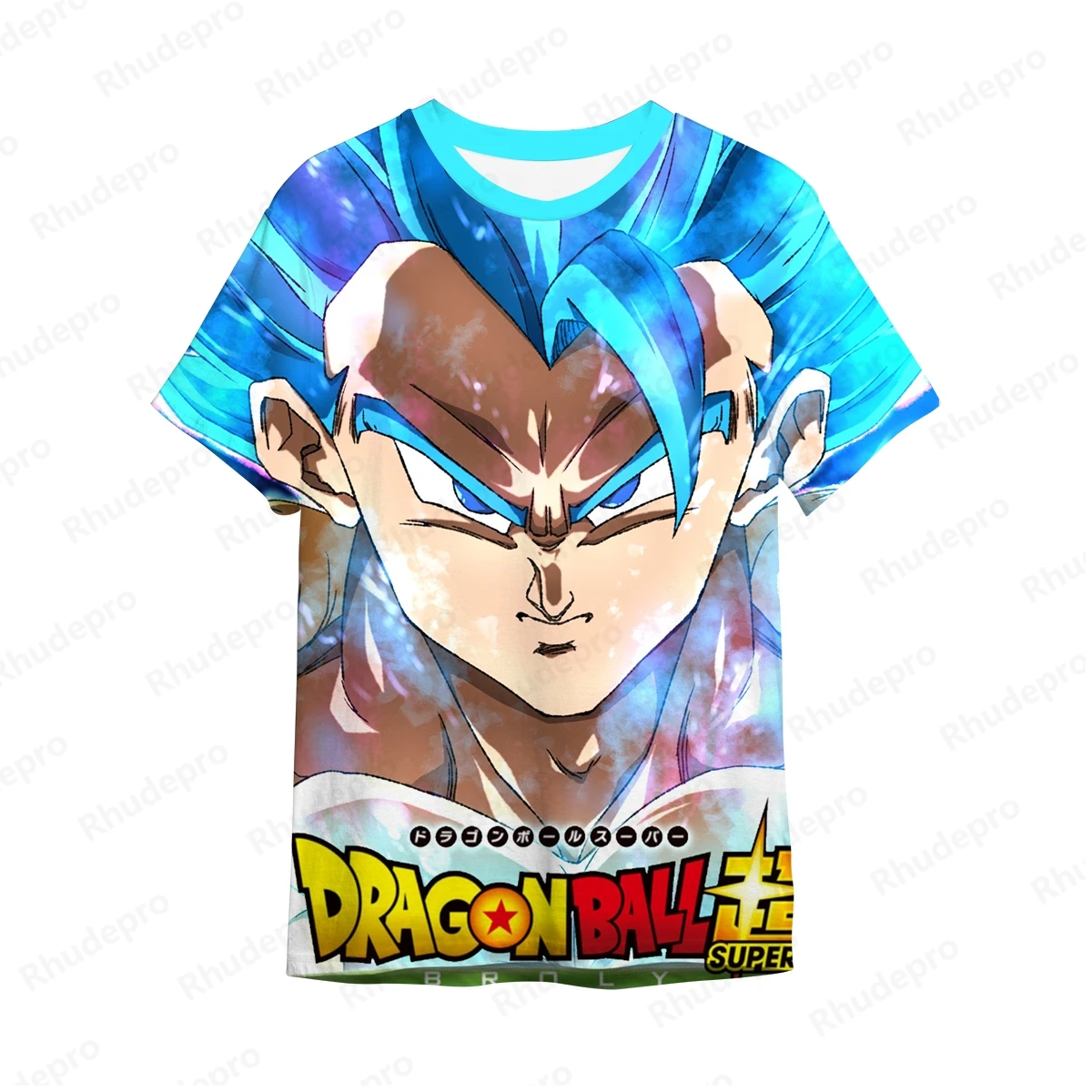

New T-Shirt Short Goku Dragon Ball Anime Vegeta Super Saiya Tops Hip Hop Tee Men 2024 Children's 5XL Trend Y2k T-shirts Boy Girl