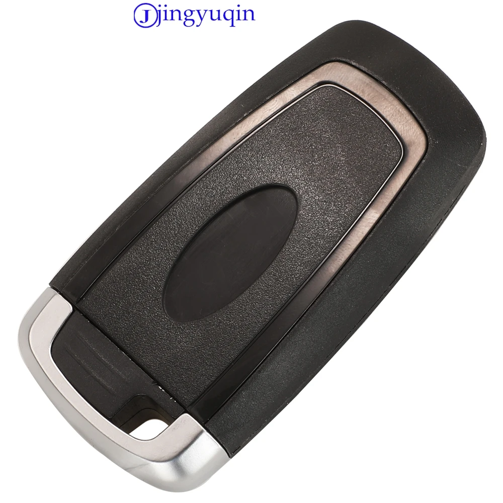 Jingyuqin 433.92Mhz ID49Chip مفتاح ذكي لفورد مونديو موستانج فيوجن F-250 F-350 F-450 F-550 2017 M3N-A3C108397 PC3T-15K601-BB