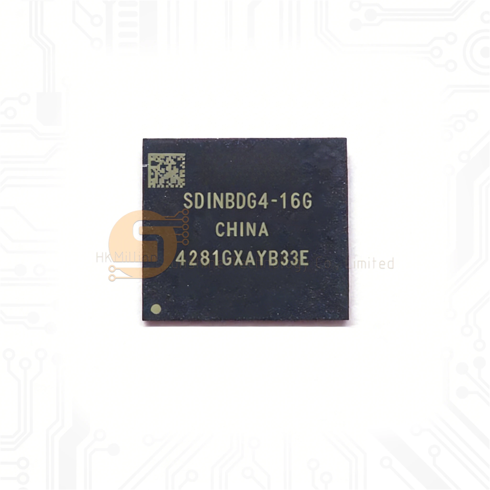 2pcs 16GB Memory Chip SDINBDG4-16G FBGA-153Brand New and Original