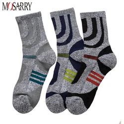 Summer Sport Crew Socks Men Outdoor Protective Ankle Basketball Running Football Breathable Deodorant Non-Slip Middle Tube Socks
