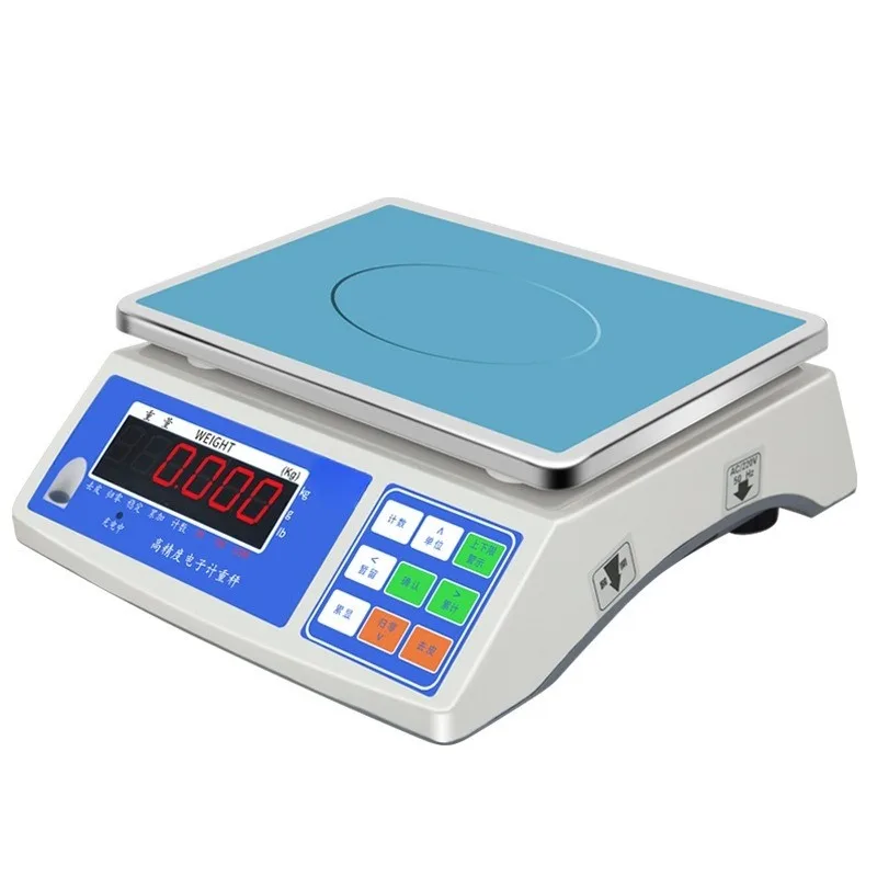 Professional Electronic Scale Weighing Software USB Wireless Barcode Label Printing POS Data Management Retail Store Supermarket