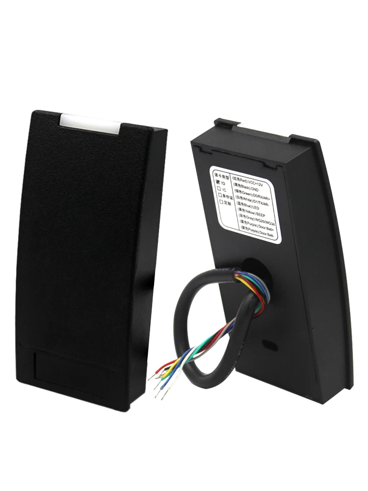 

Proximity RFID Card Reader Wiegand IP67 waterproof Access Control Slave Reader Security RFID EM ID Card Reader WG 26 output