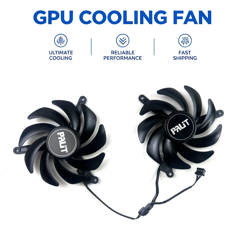 NEW Coolling Fan 93MM 4PIN TH9513S2H-PAA07 RTX4060 GPU FAN For Palit RTX 4060 Dual video card fans