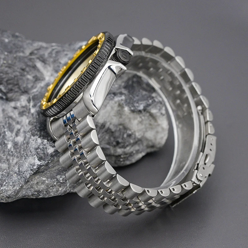 Relógio de vidro safira impermeável SKX007 masculino, movimento automático, aço inoxidável 316L, Seiko, NH36, 200m, novo design