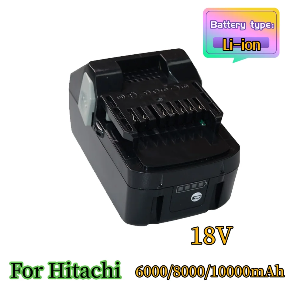 

New upgraded 18V 10000mAh rechargeable battery for Hitachi 18V cordless tools BSL36A18 BSL1815 BSL1830 BSL1840 BSL1860