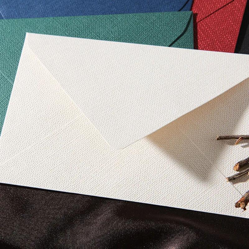 

30pcs 16.5x11cm Envelopes for Wedding 250g Texture Paper Invitation Small Business Stationery Supplies Storage Postcard Bag
