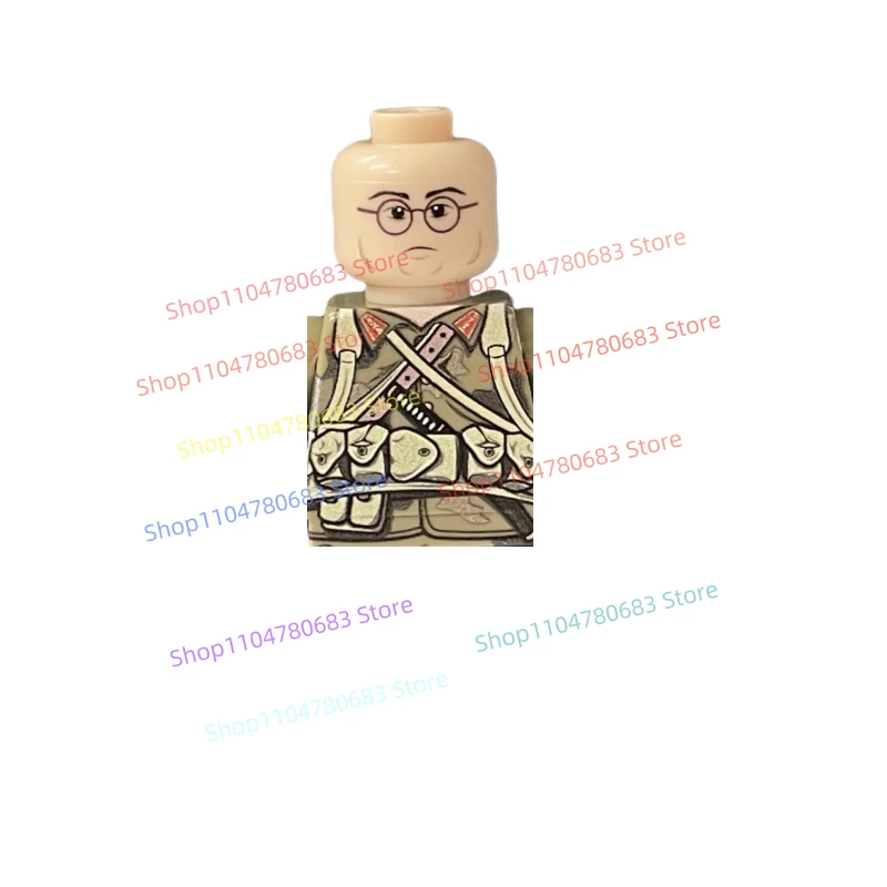 

MOC New Military Building Blocks Doll Third-party Khaki Soviet Officers Mosaic Toys, Gifts and Ornaments Collection