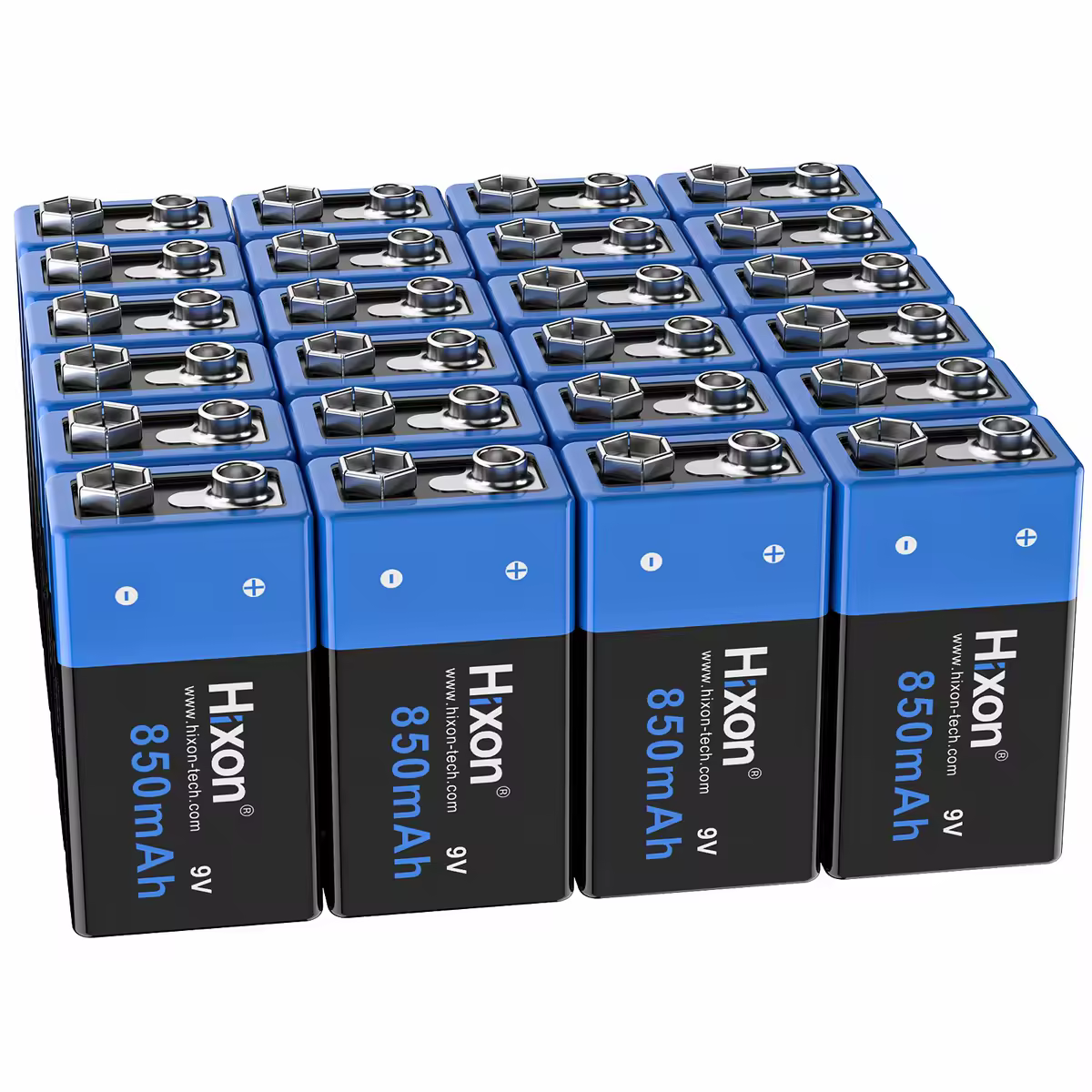 Hixon 9V 850mAh 9 Volt Li-ion Rechargeable Battery 6F22 9V Li ion Lithium Battery For RC Helicopter Model Microphone Toy,Craft