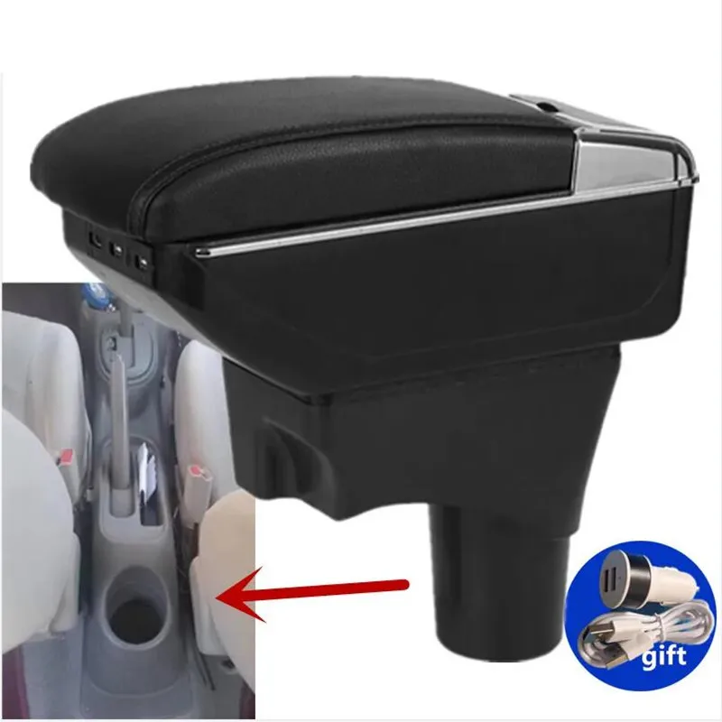 For Nissan March Micra K13 Armrest Box For Nissan Sunny Car Armrest Arm Storage Box Retrofit Parts Car Accessories 2010-2023