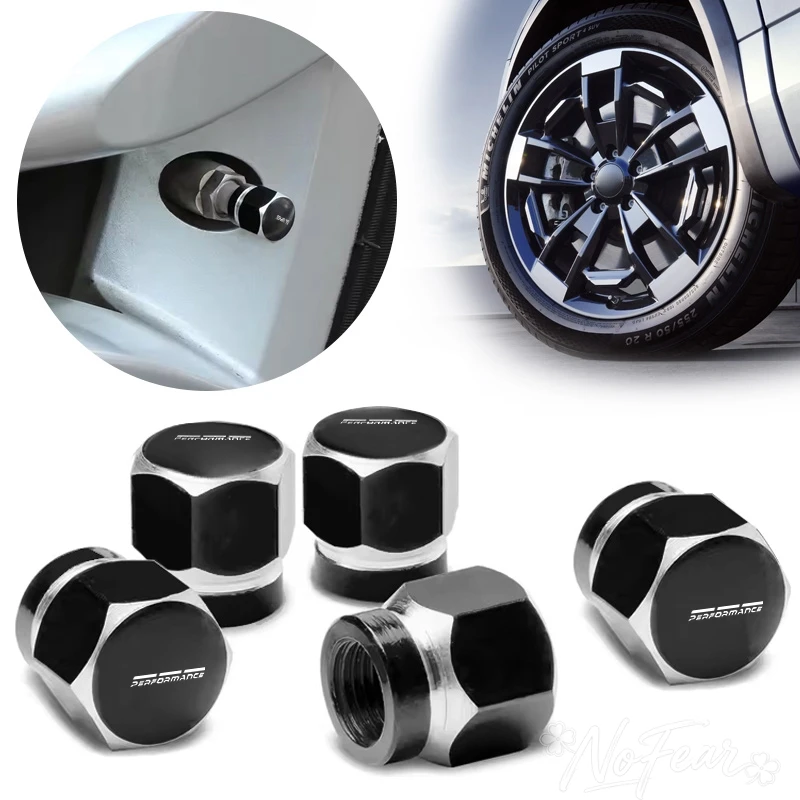 

5pcs Car LOGO Tire Valve Cover Dustproof Tire Cap Stem Covers For BMW M Emblem E46 E36 E34 F10 E90 F30 E60 F30 E53 E30 E92E87