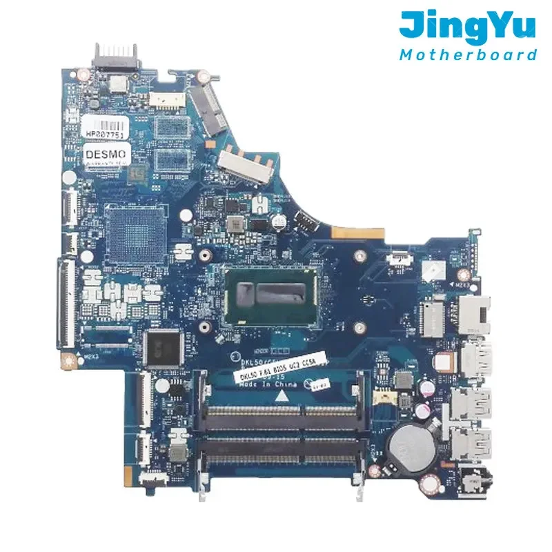 For Hp 15-BS Laptop PC Motherboard LA-F761P Notebook Mainboard CPU I3-5005U UMA