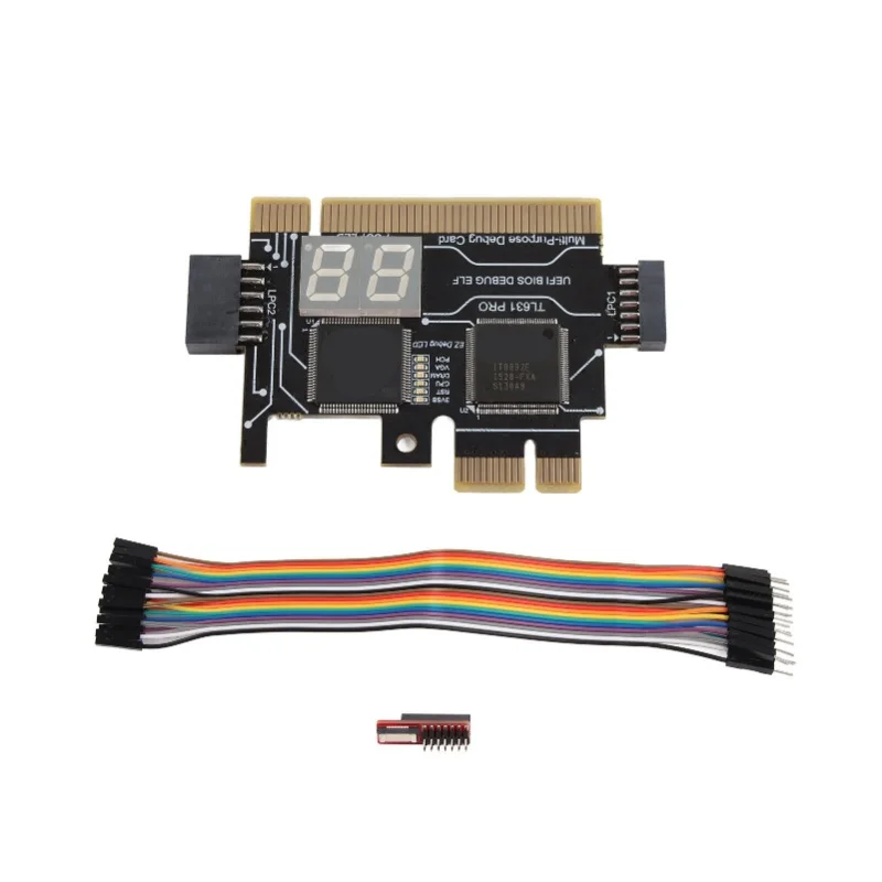 

TL631 PRO Диагностическая карта Настольный ноутбук PCI E Отладка COM DEBUG MAC LPC Тестирование