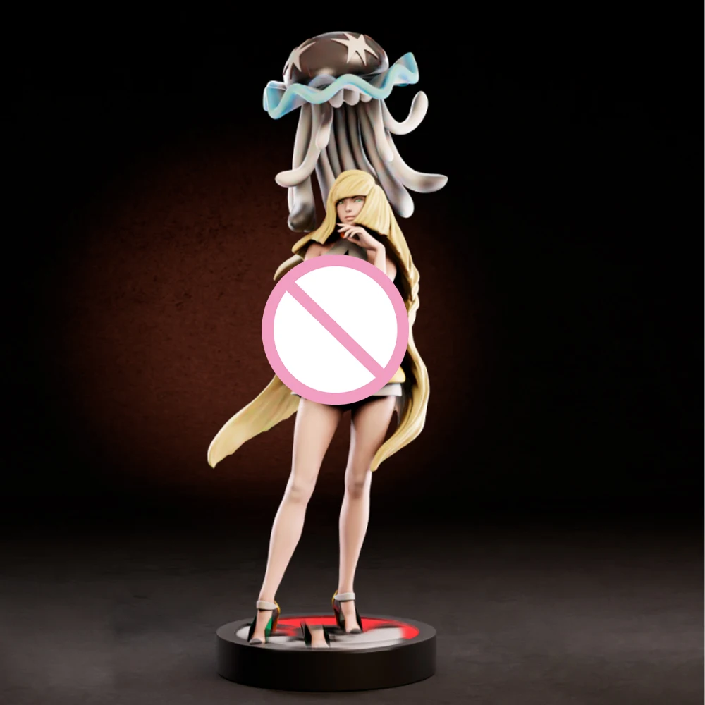 

1/24 3d Print Model Kit Pretty Sexy Tamer NSFW Resin Figure Model Kit DIY Miniature Reduction Statue Unpainted Kit Toys