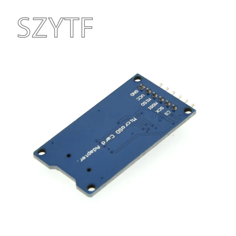 1-10pcs Micro SD Card & SDHC(high-speed card) Mini TF Card Reader Module Adapter SPI Interfaces with Level Converter Chip