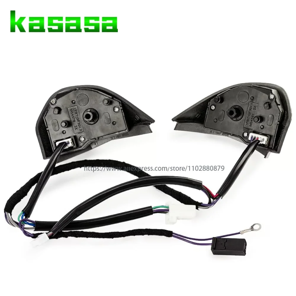 8701A087 8602A008 新型クルーズコントロールラジオスイッチステアリングホイールボリュームサウンドボタン自動車部品 - 三菱ランサーアウトランダーASX 20用