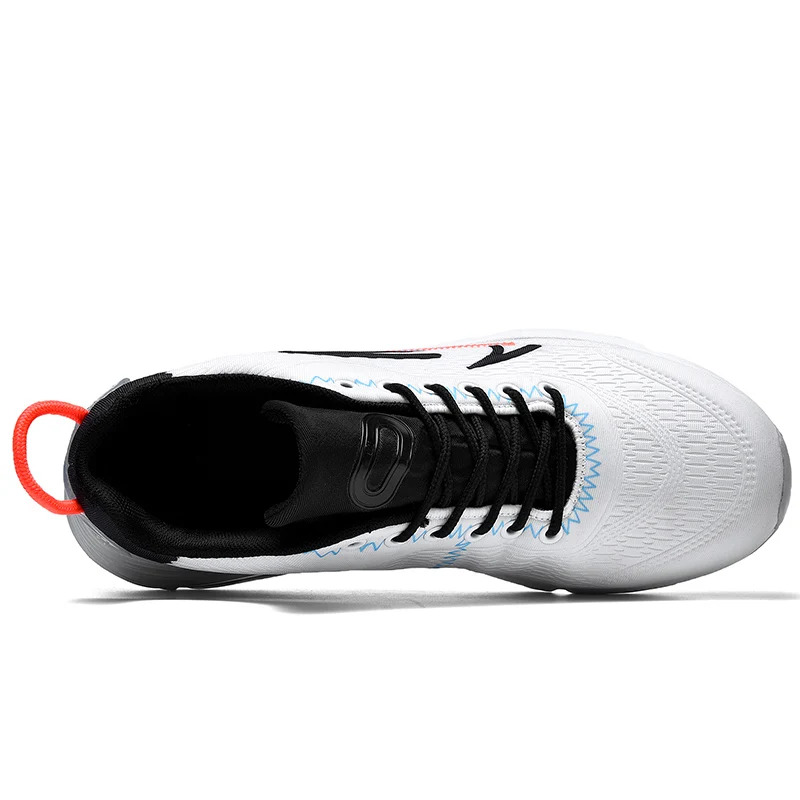 أحذية مشي صيفية جديدة للرجال للجري على الطرق وسادة هوائية متينة بحد أقصى توسيد مريح للتدريب الرياضي. مقاس 46