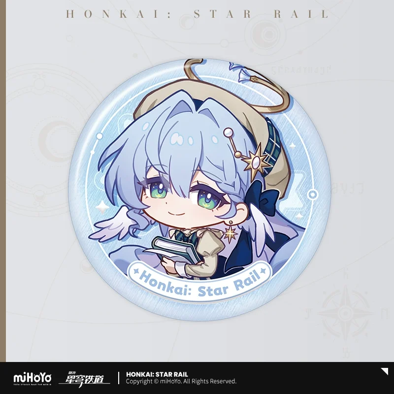 Sunsyea Honkai Star Rail Officiële Merchandise miHoYo Originele Authentieke Naamloze Medaille Serie Badge Aventurine Boothill Sunday Phainon