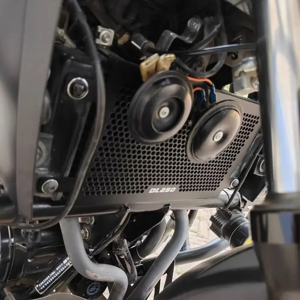 Moto Radiatore Griglia di Protezione Della Copertura Protettiva Per Suzuki DL250 V-STROM 250 Vstrom250 2017 2018 2019 2020 Radiatore Olio Protezione