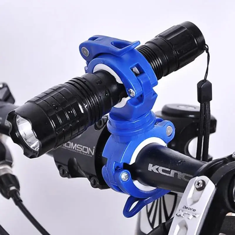 

360 Degree Rotation Flashlight Torch Mount Led Lamp Base Light Bicycle Flashlight Holder Flashlight Mount Holder