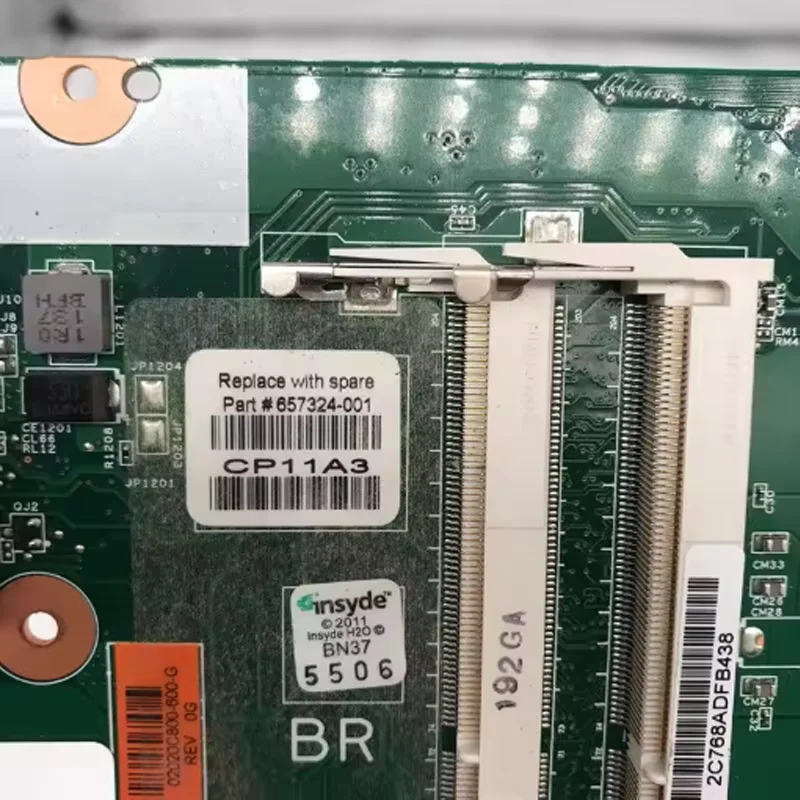 657324-001 657324-501 657324-601 para la placa base del ordenador portátil HP COMPAQ CQ43 CQ57 CQ435 CQ635 con CPU AMD E300 DDR3 100% completamente probada