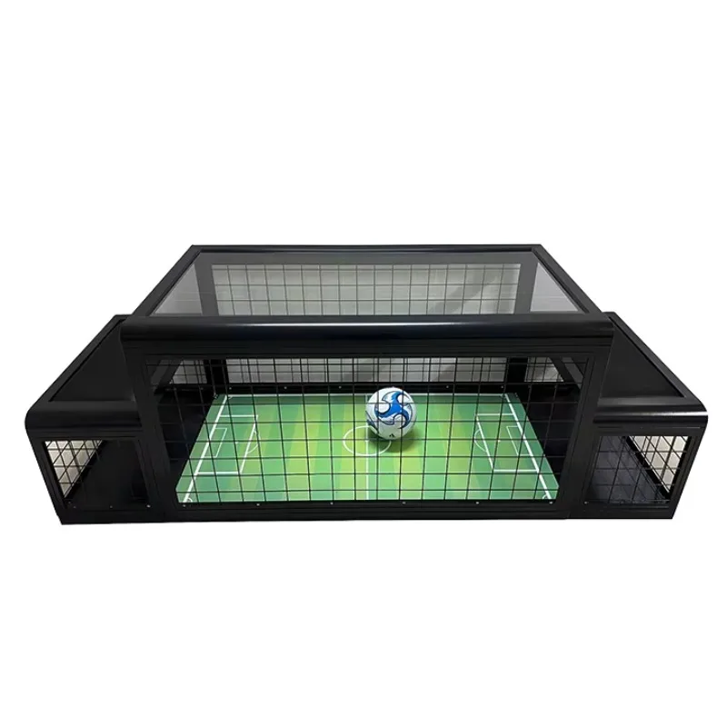 

Hot Sale Foldable Double PK Table Football Machine Coin Pusher with LED Lights Popular Under Table Football Game