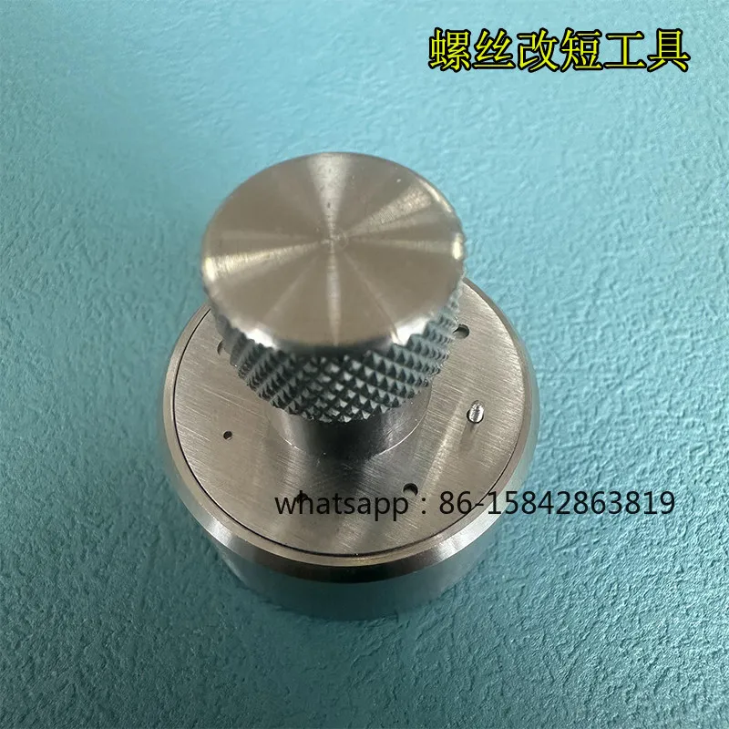 Watch repair tool Watch screw shortener, glasses screw Polishing and fixing Clock screw fixture Stainless steel