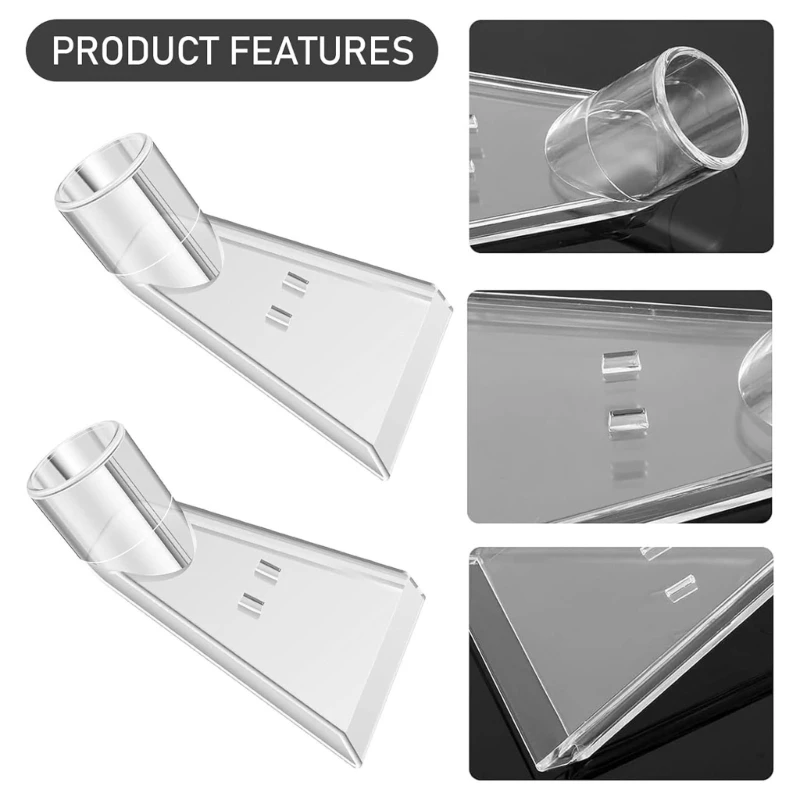 Upholstery Nozzles Compact Scrub Head Plastic Metal Material for Vacuum Cleaner Dropshipping