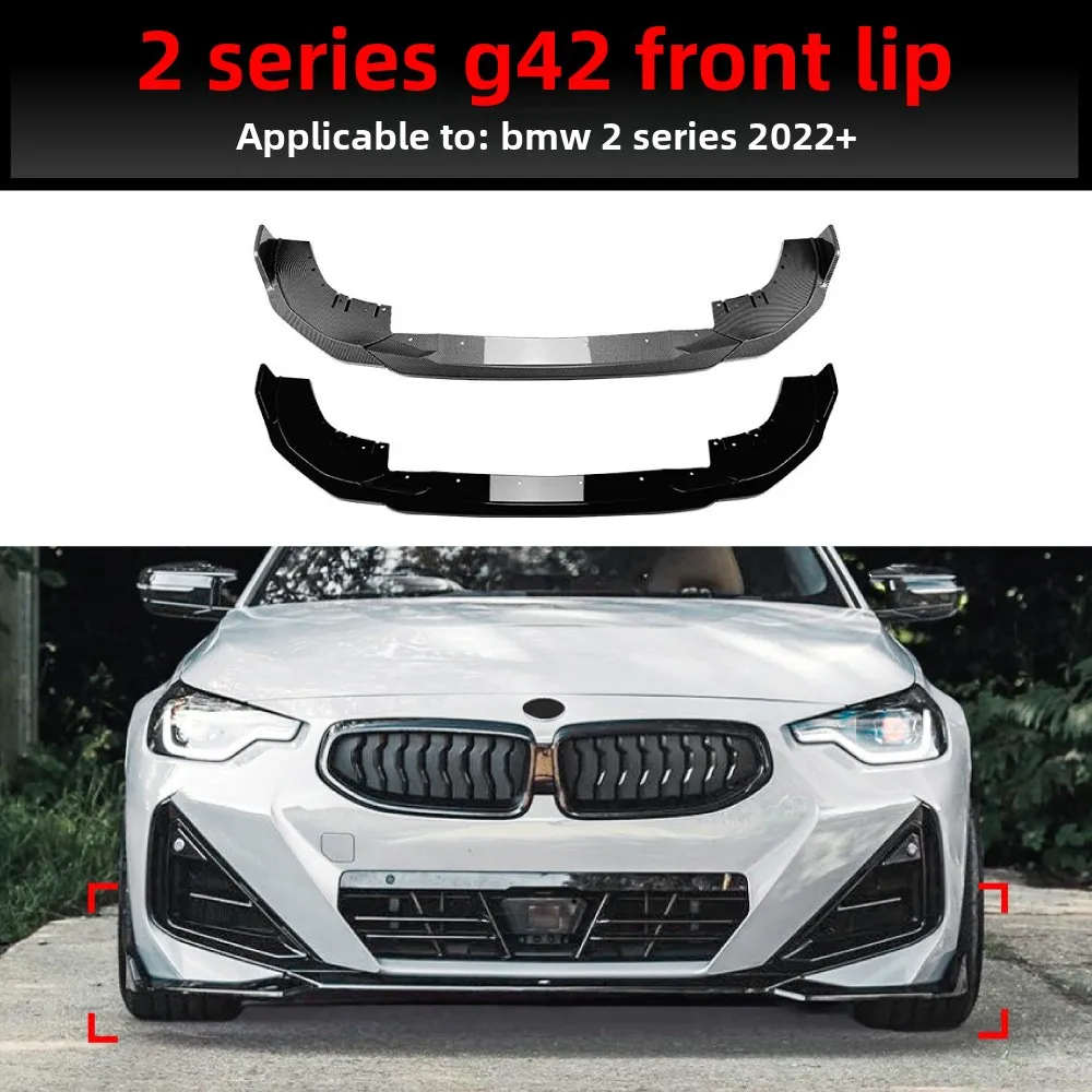 

For 2022 + BMW 2 Series BMW Double Door Xoupe G42 M Sport Front Shovel Front Lip Surround Modification
