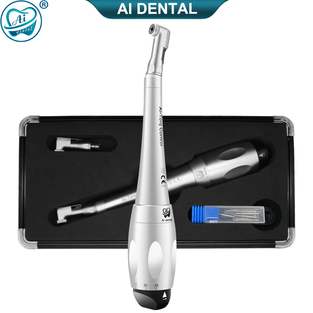 Dental equipment AI-Torque Control torque wrench handpiece spring locks for removing screws detachable head for teeth implant