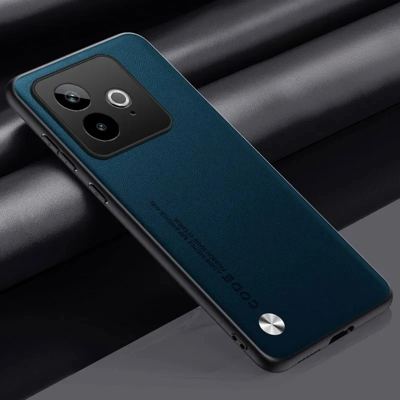Einfache Leder Telefon Fall für Realme GT 7, Matte Silikon Weiche Stoßstange Abdeckung Fällen Für Realme GT7 GT 7T GT 7Pro Funda – Detail 7