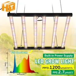 Luz LED de cultivo de espectro completo Phytolamp 240W 320W 720W para plantas LM281B IP65 luz de crecimiento para lámpara Phyto de plántulas de flores para el hogar