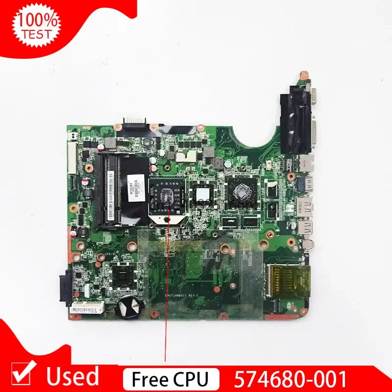 

Used 574680-001 For HP Pavilion DV7-3000 Laptop Motherboard DAUT1AMB6E1 DAUT1AMB6E0 216-0729042 DDR2 HD4650 1GB