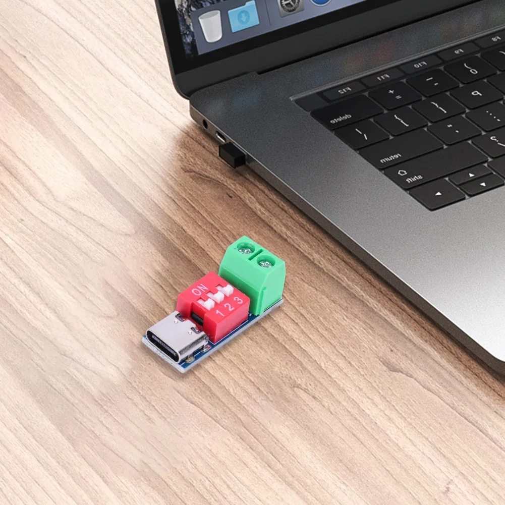 PD شحن سريع اختبار مجلس 5-20 فولت قابل للتعديل PD الزناد لوحة تركيبية USB نوع-C 100 واط الجهد موصل إمدادات الطاقة الملحقات #2