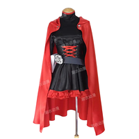 High Quality RWBY Red Trailer Ruby Cosplay Costume Halloween Costume Custom Made Cute Gifts