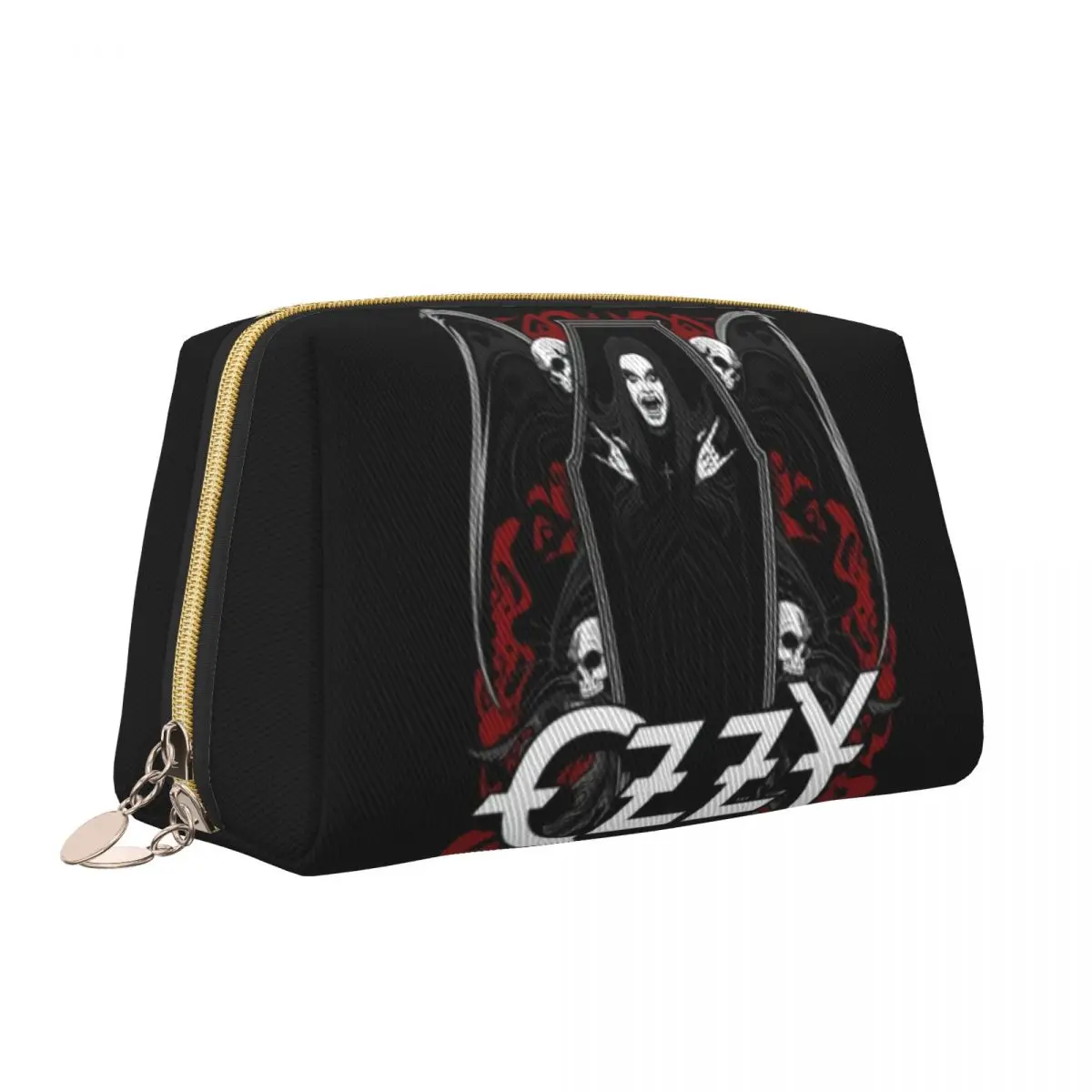 Ozzy Osbourne Cosmetic Bag Women Big Capacity British Heavy Metal Rock Music Singer Makeup Case Beauty Storage Toiletry Bags