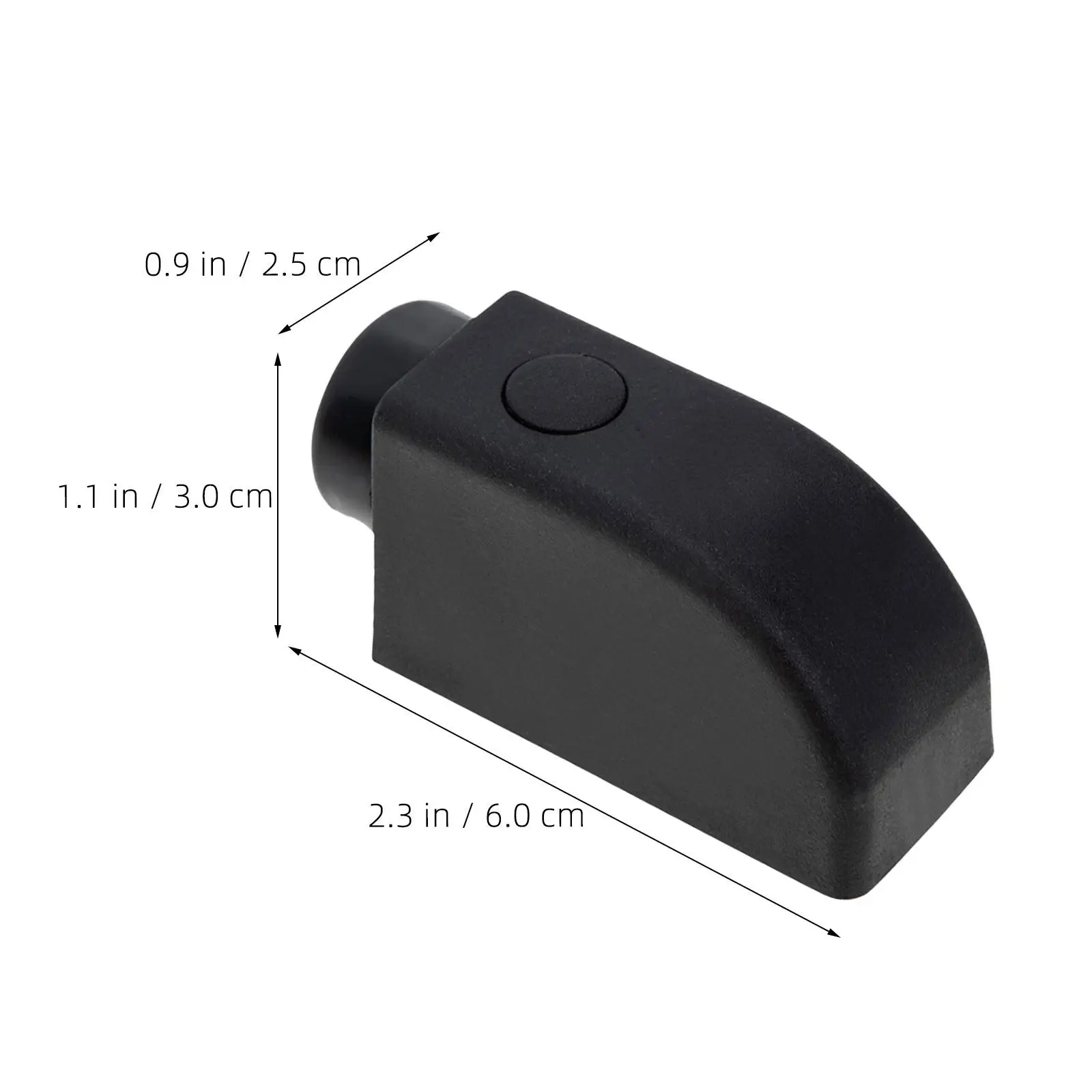 6Pcs Sliding Window Limiters White Adjustable Anti-Collision Window Locks Home Safety Restrictors for Aluminum Sliding Windows