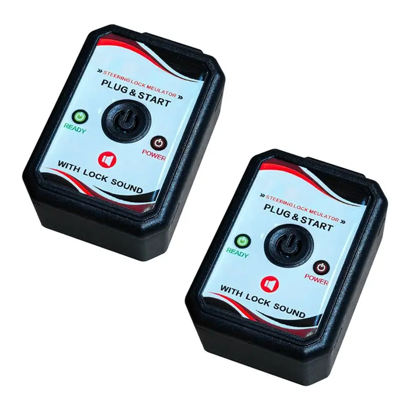 2X Steering Lock Emulator For Nissan X-Trail Qashqai Juke Micra For Renault Talisman Megane4 Kadjar With Sound Plug Play