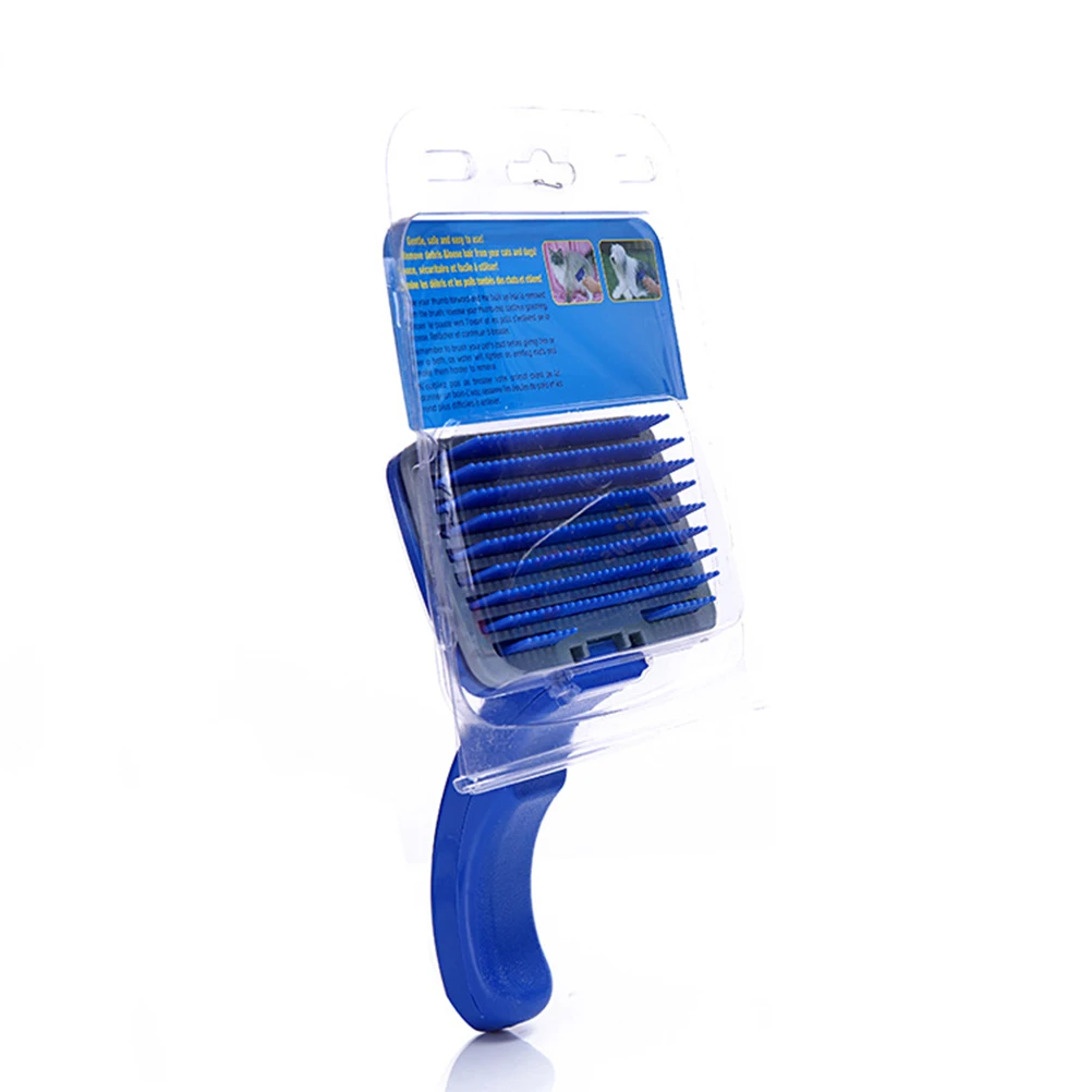 

Pet Comb Shedding Rake Detangling Brush for Dogs Cats Deshedding Tool Removing Tangles Mats Loose Hair Durable Plastic