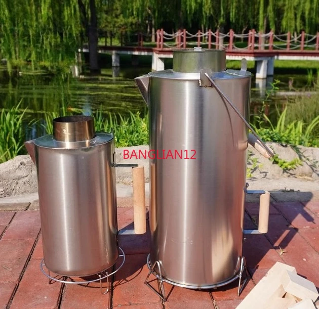 

Дровяная печь, чайник из нержавеющей стали 304, бытовой уличный пирсинг, кипячение воды