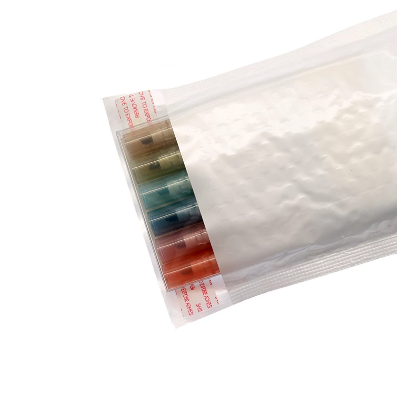 50 Pieces of White Foam Envelope Bag 13*23cm Size Mailing Padded Shipping Envelope with Bubble Mailing Book Bag
