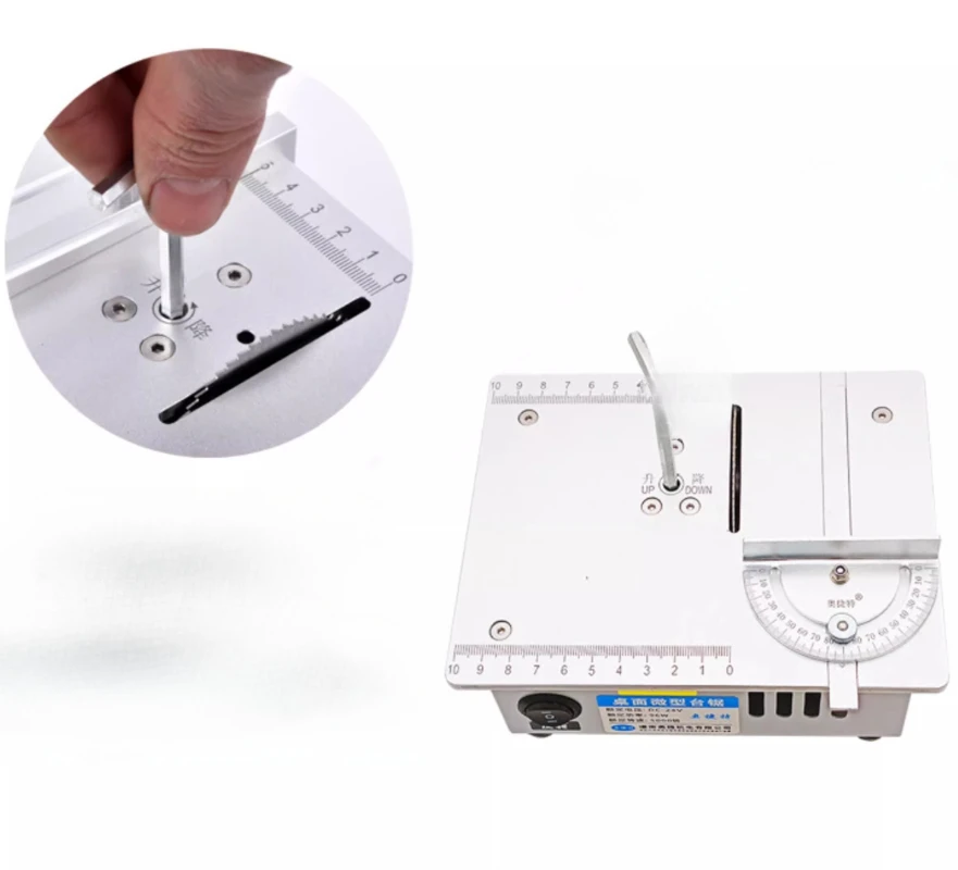 Mini  Multifunctional Table Saw Small Electric Bench Saws Workbench Household Saw DIY PCB Model Cutting Tool