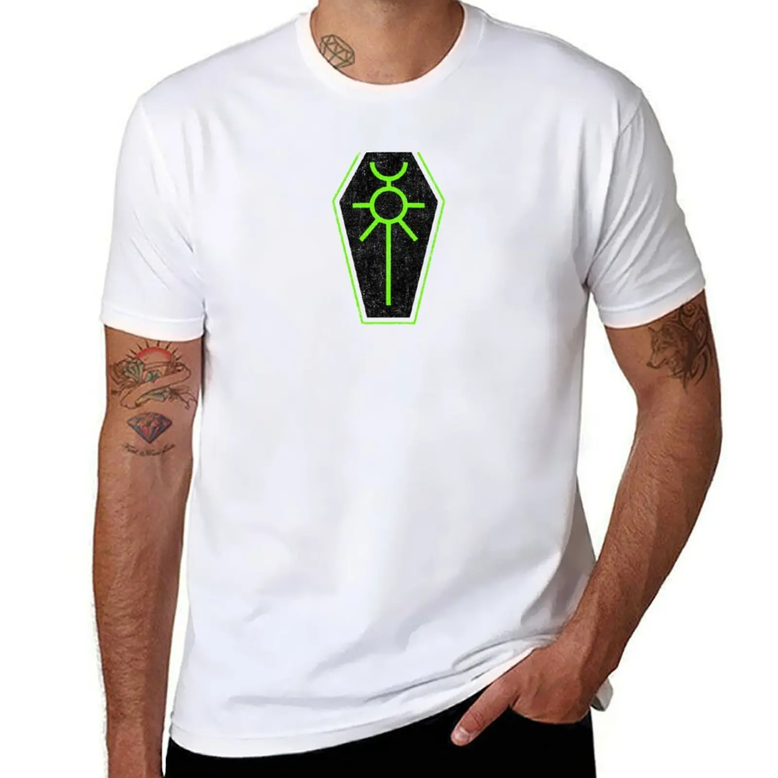 

Necrons Symbol (Variant) T-Shirt essential t shirt funny costumes plus size clothes mens t shirts casual stylish