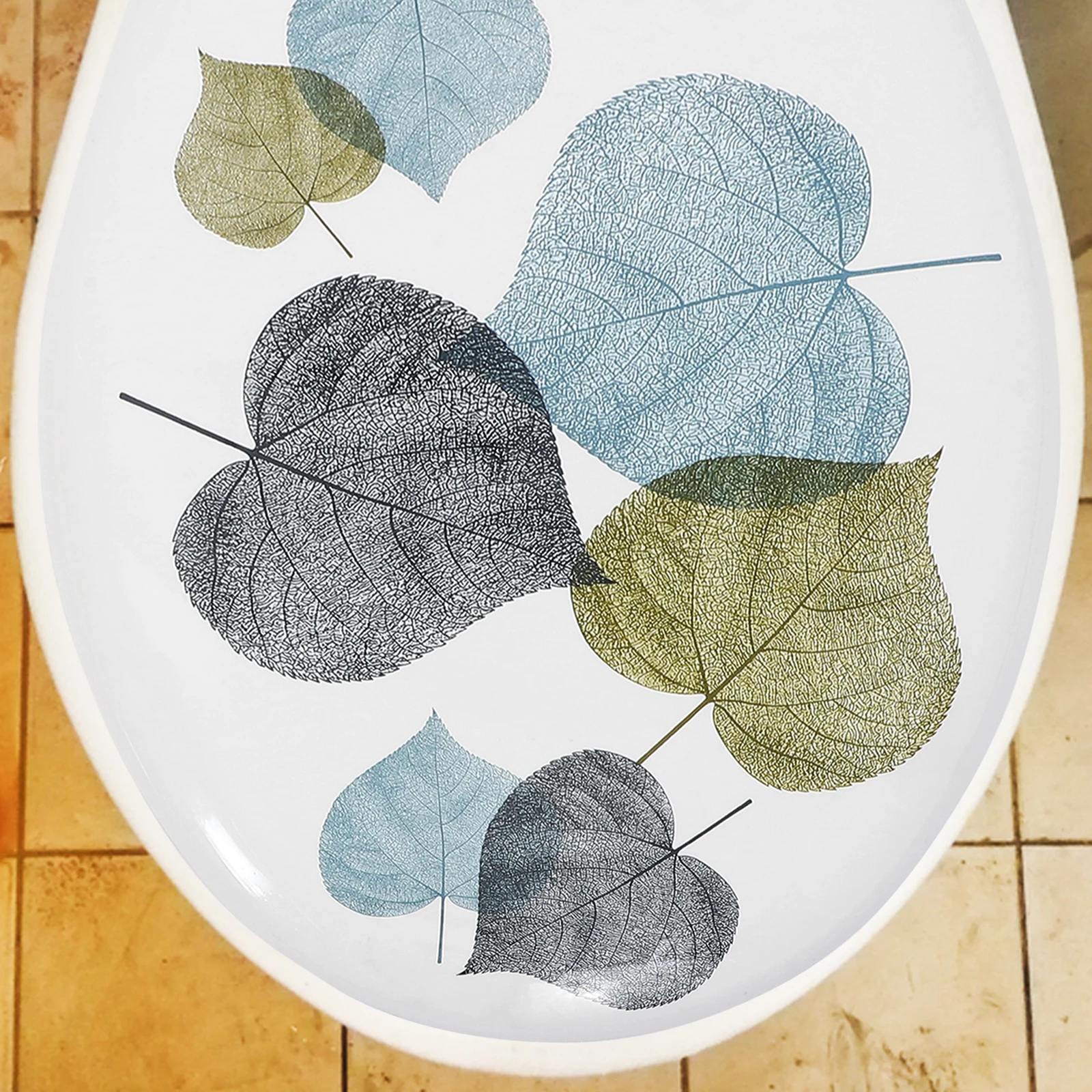 

1 set Toilet Seat Lid Universal Fit Standard Toilet Seat Replacement Plastic Bathroom Accessory Durable Soft Easy Install Home