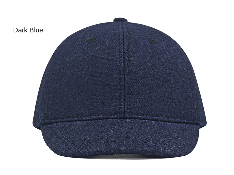 Männer kurze Rechnung Krempe Baseball mützen großer Kopf große Woll mützen männlich plus Größen Filz Leinwand Hysterese nhut 55-60cm 60-65cm – Detail 26