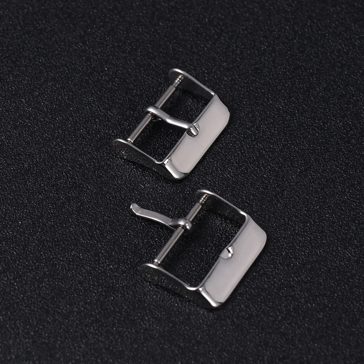 5Pcs Premium Stainless Steel Watchband Clasp Buckle Replacement for Men Women 22Mm Watch Strap Bands Easy Install Metal Buckle