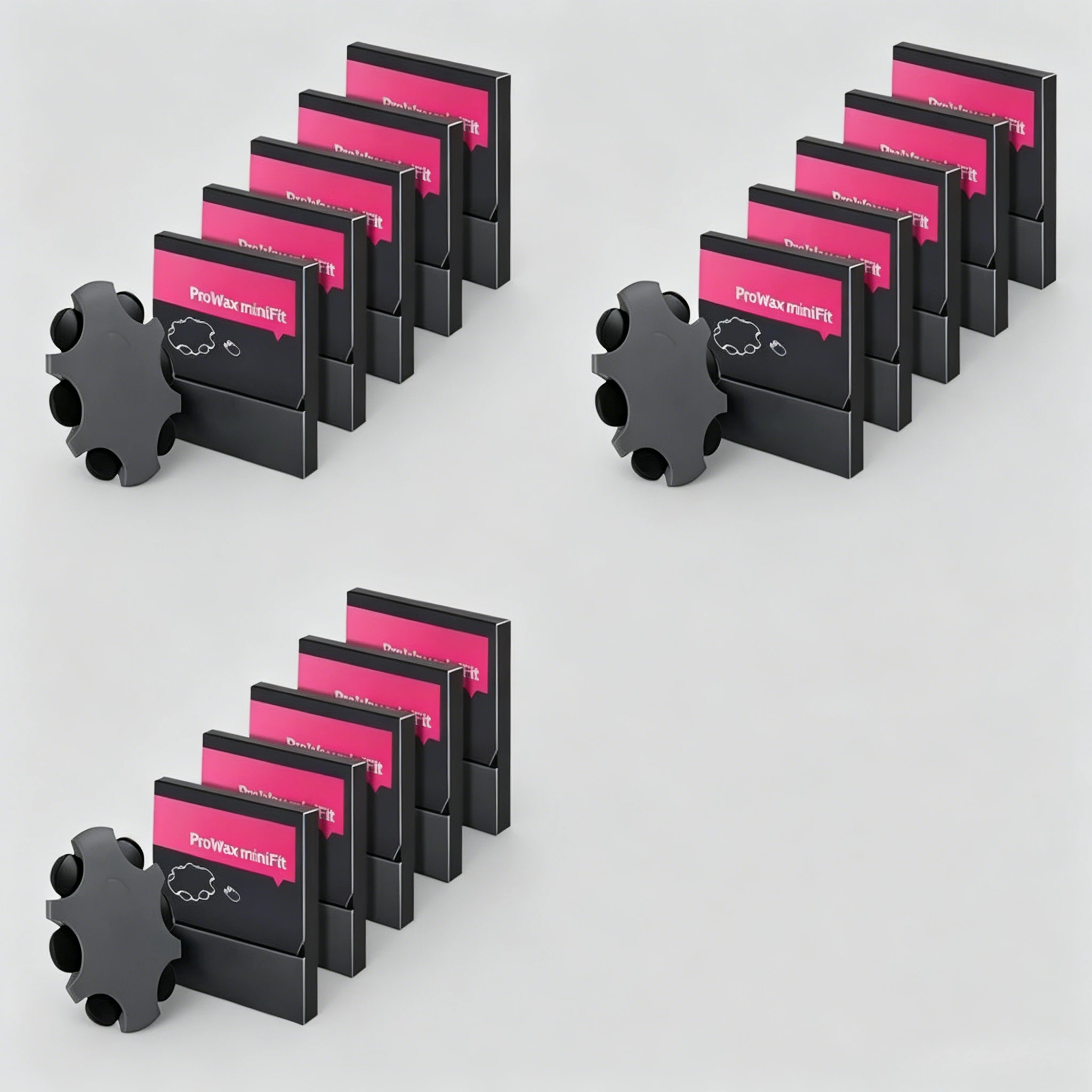 15 Sets Wax Guard Filters Compatible with Oticon ProWax miniFit Hearing Aid Replacement Filters Cleaning Kit Supplies