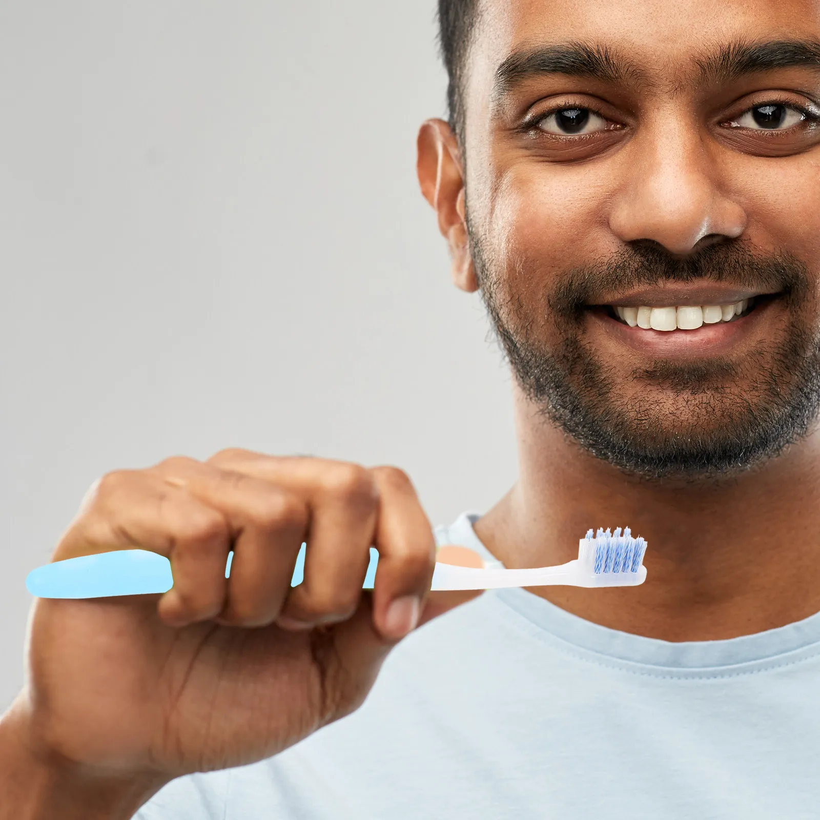 5Pcs Oral Cleaning Toothbrush Adult Wear-Resistant Orthodontic Toothbrush Brace Care Portable Household Travel Tooth Brush