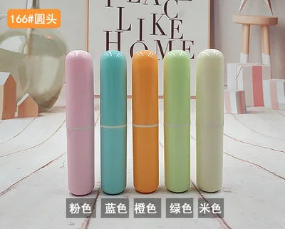 10-100 sztuk NOWA moda 3.5g tubka na szminkę DIY tubka na balsam do ust wysokiej jakości japońskie plastikowe puste rury tubki kosmetyczne hurtownia